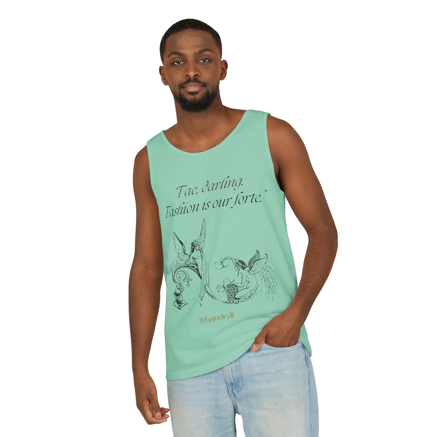 "Fae Fashion" Book Quote | Unisex Tank Top