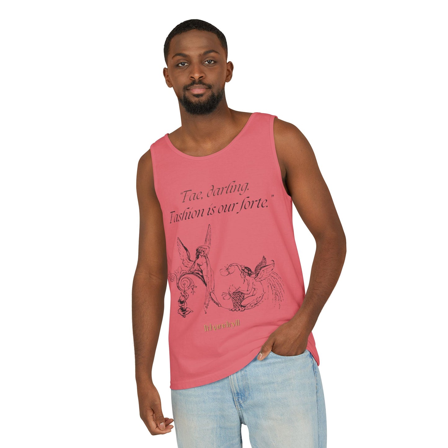 "Fae Fashion" Book Quote | Unisex Tank Top