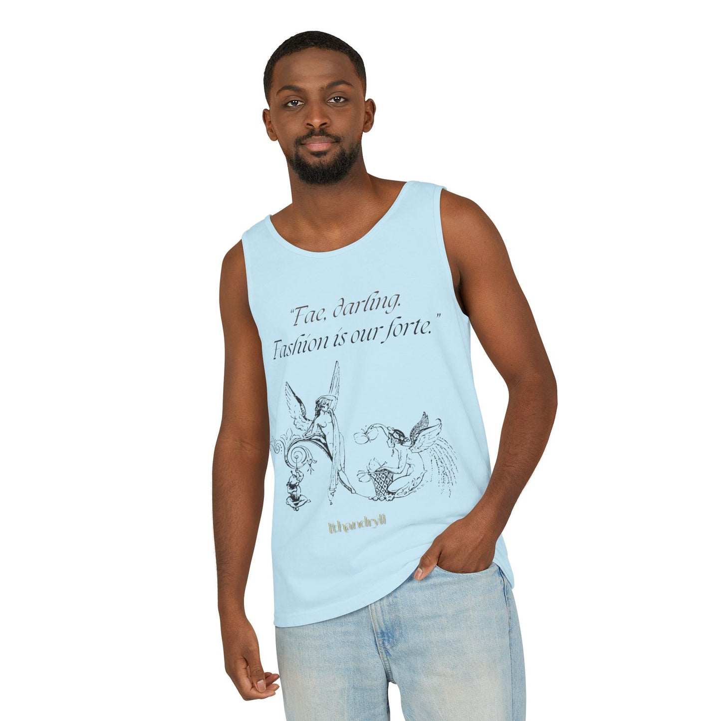 "Fae Fashion" Book Quote | Unisex Tank Top