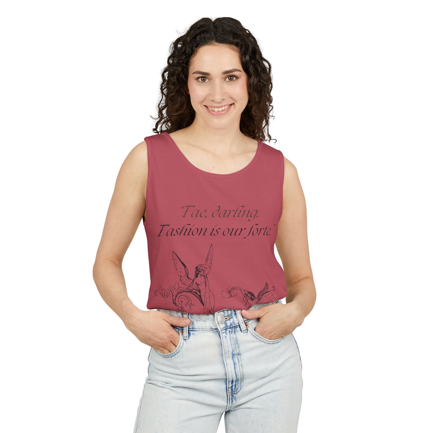 "Fae Fashion" Book Quote | Unisex Tank Top