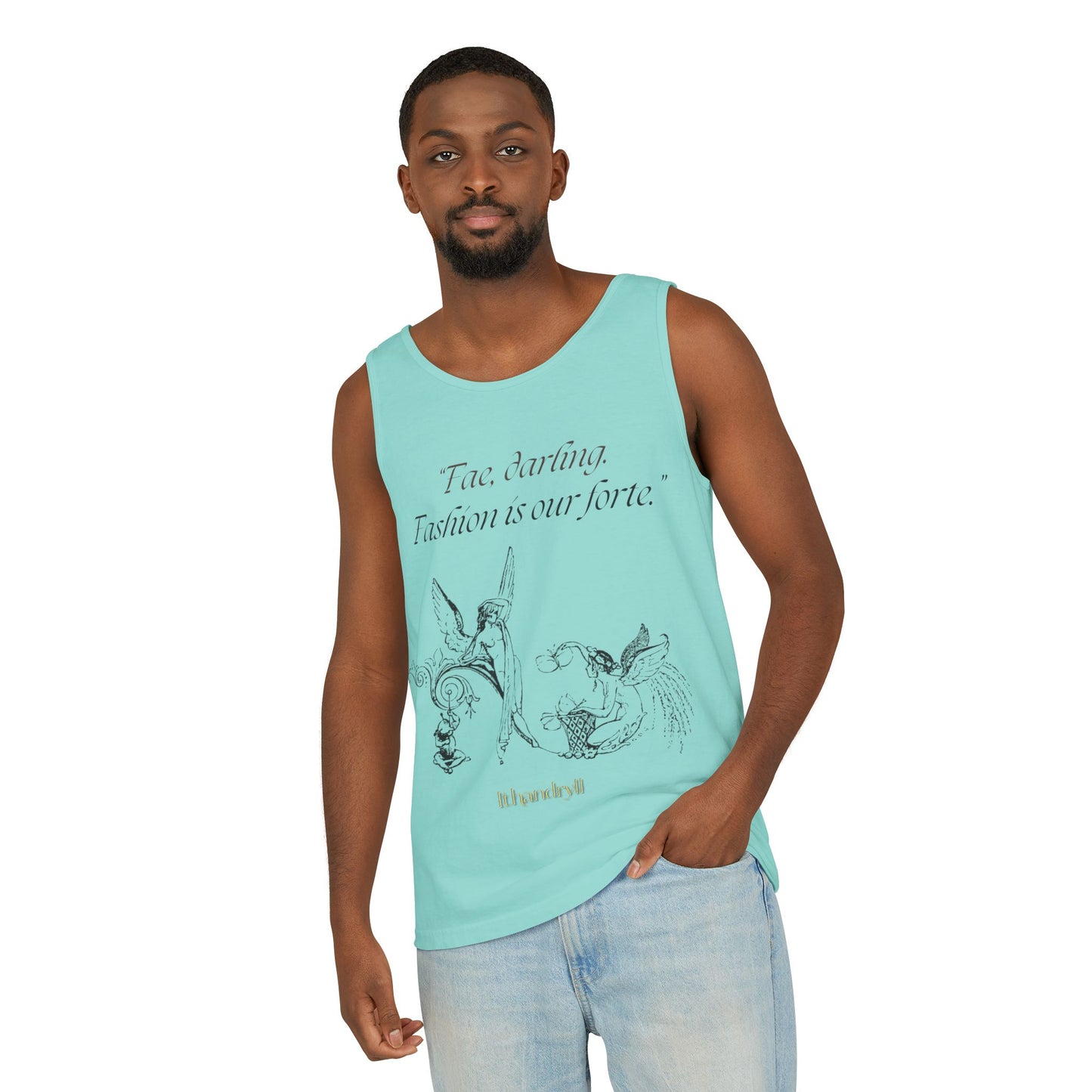 "Fae Fashion" Book Quote | Unisex Tank Top