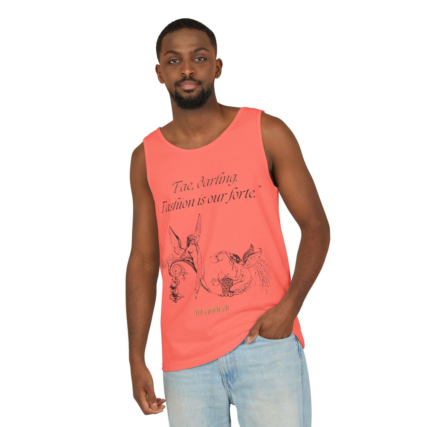 "Fae Fashion" Book Quote | Unisex Tank Top