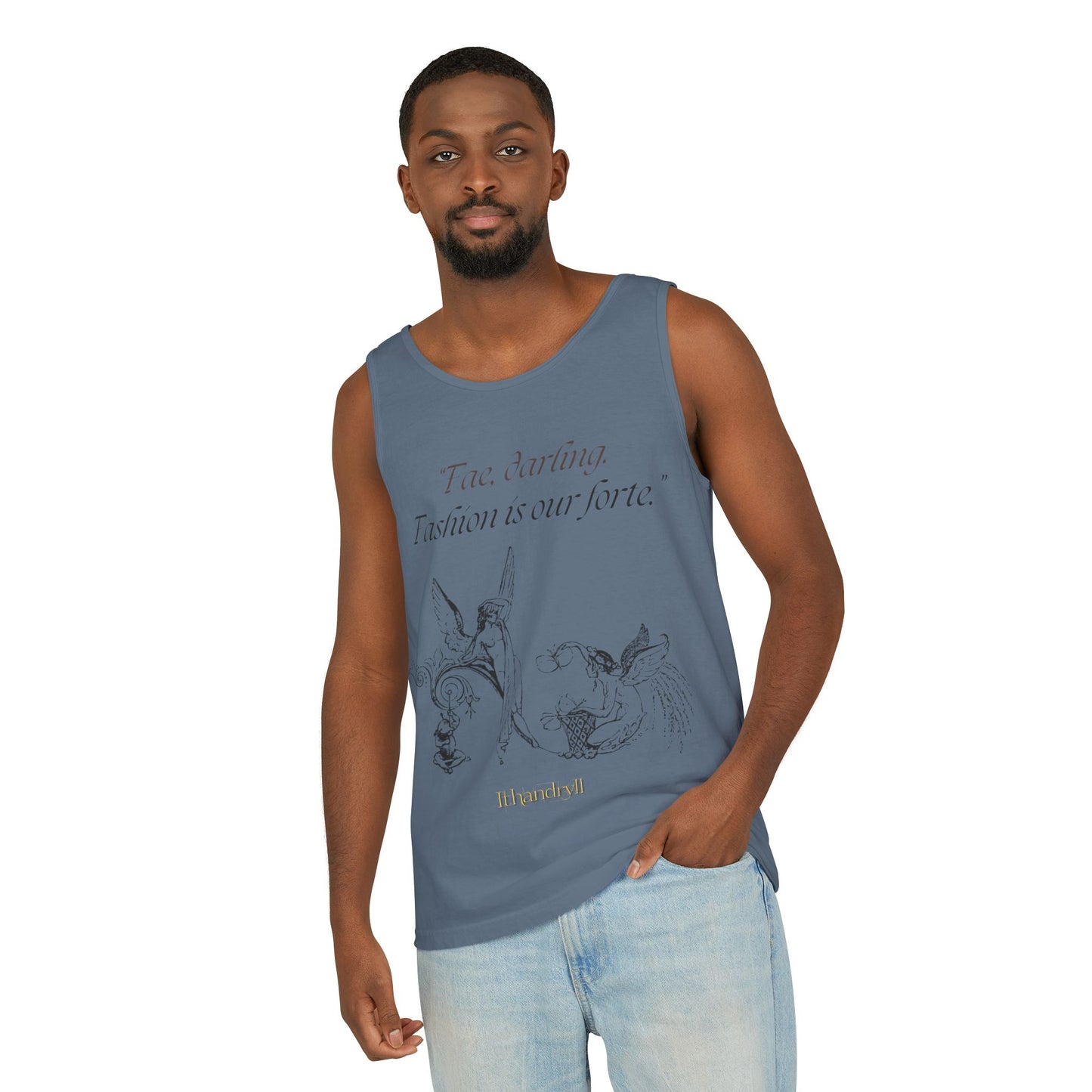 "Fae Fashion" Book Quote | Unisex Tank Top