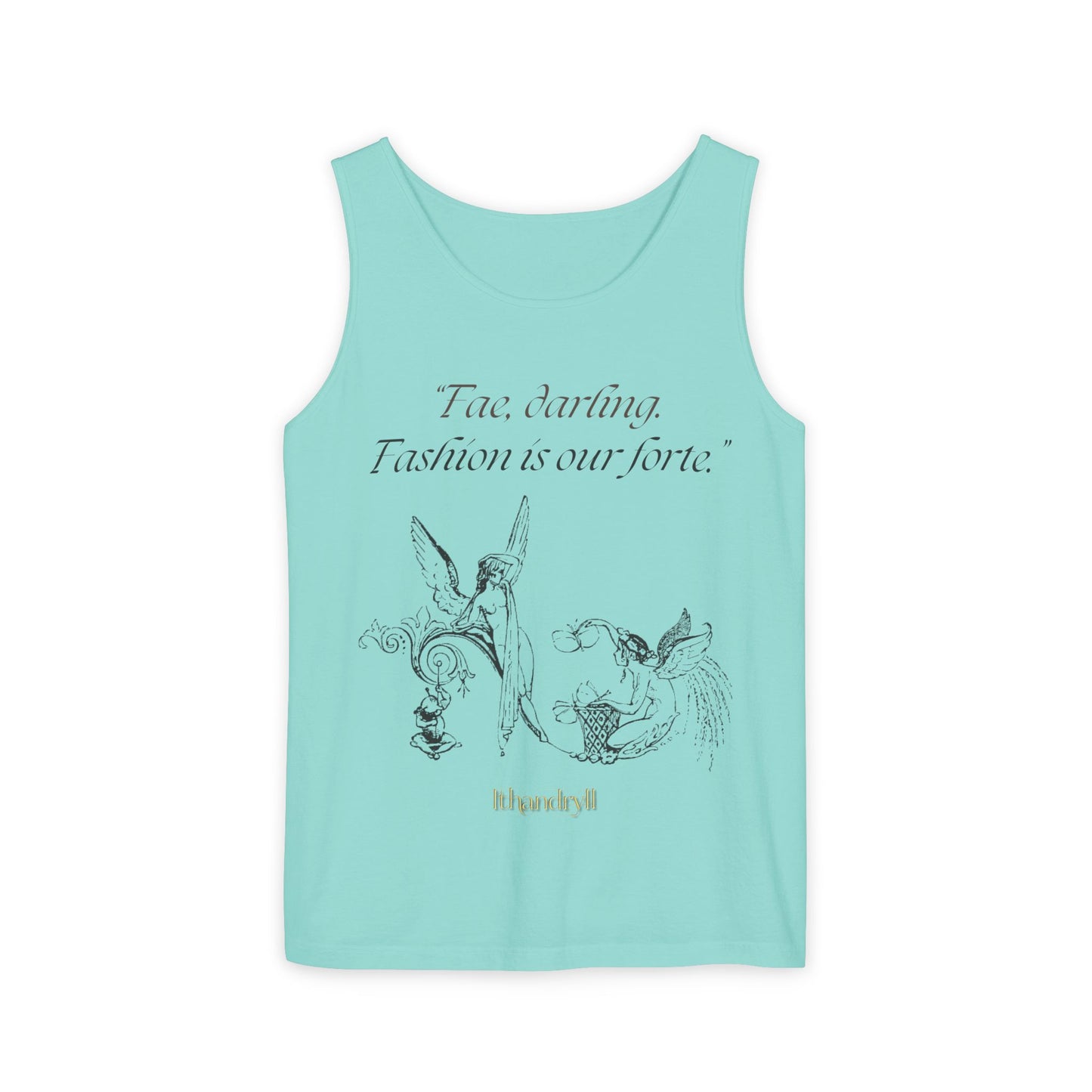 "Fae Fashion" Book Quote | Unisex Tank Top