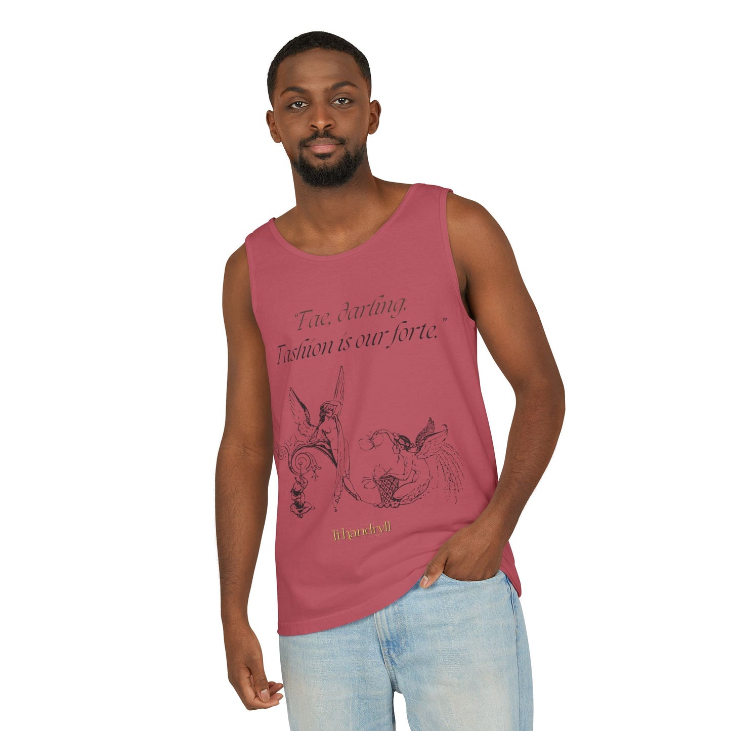 "Fae Fashion" Book Quote | Unisex Tank Top
