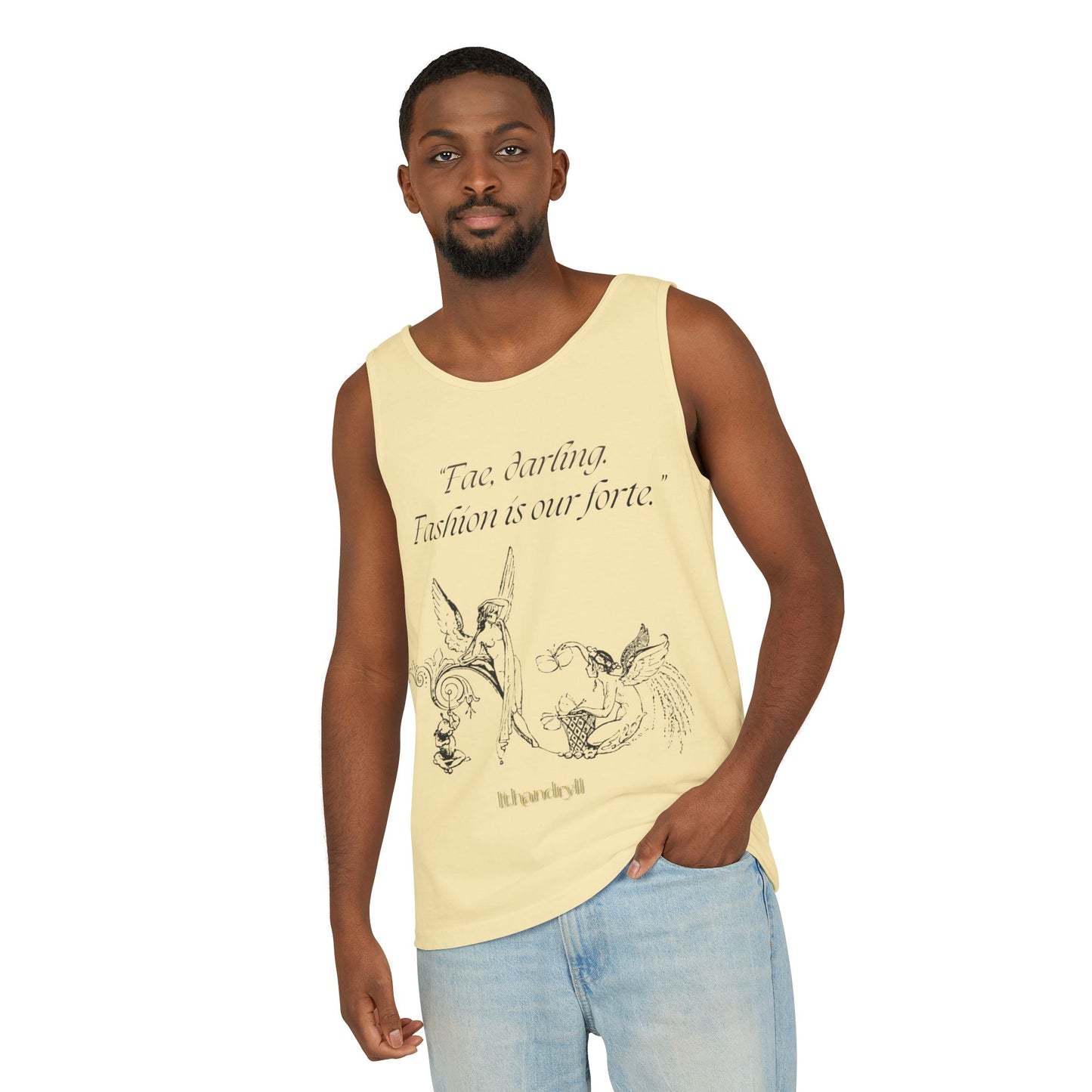 "Fae Fashion" Book Quote | Unisex Tank Top