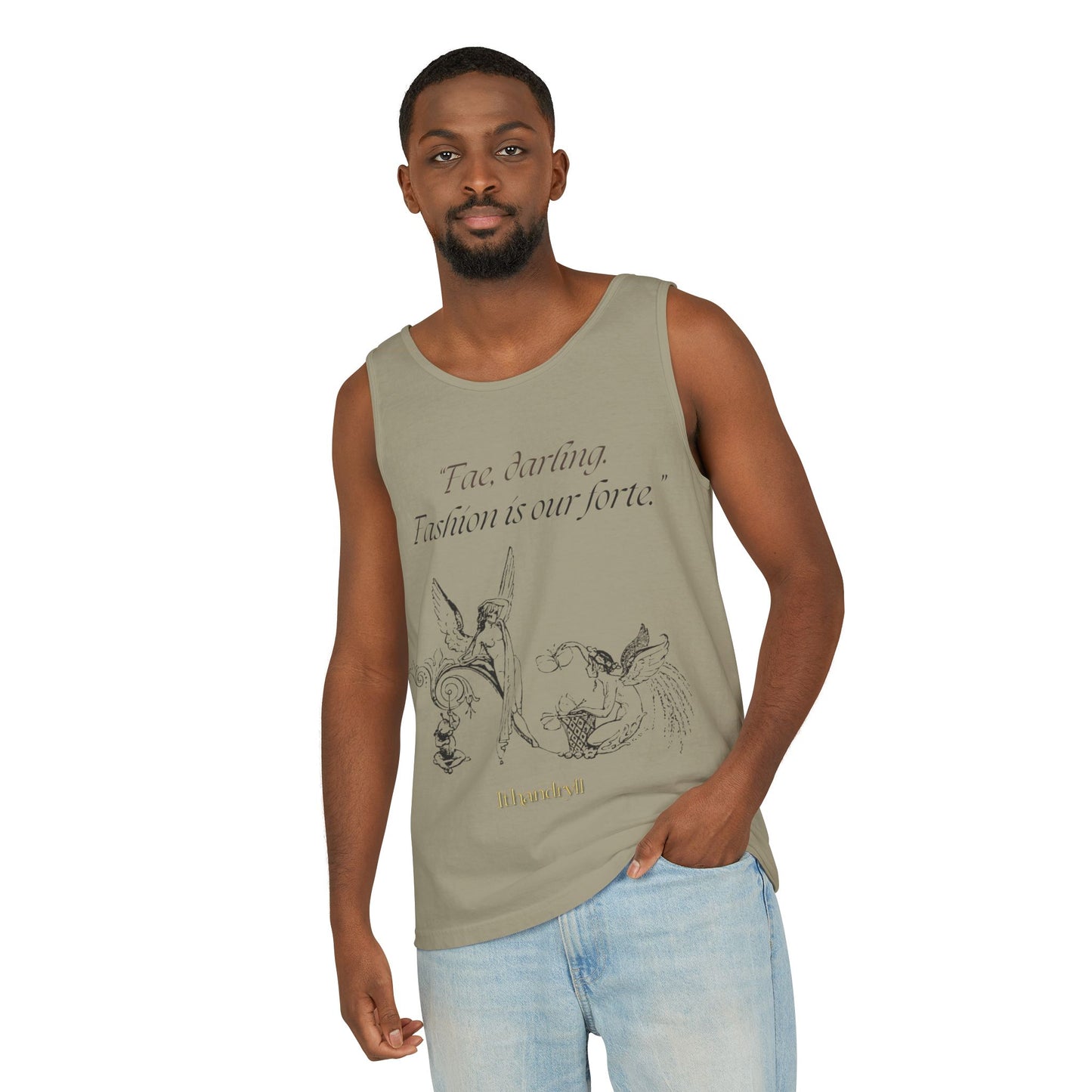 "Fae Fashion" Book Quote | Unisex Tank Top