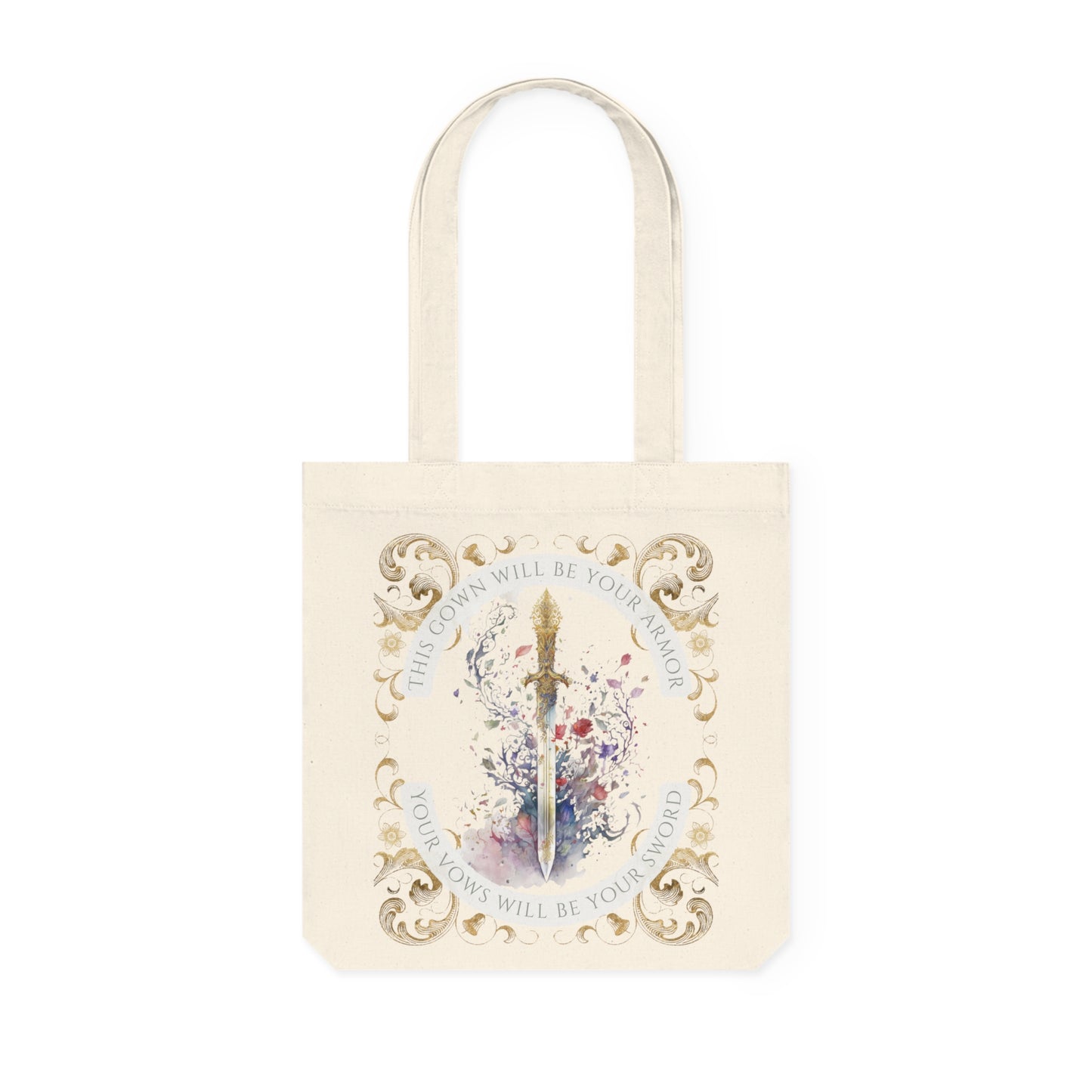 ✨Heir of Oberon✨ Book Quote Woven Tote Bag - Bookish Gift, Eco-Friendly Shopping
