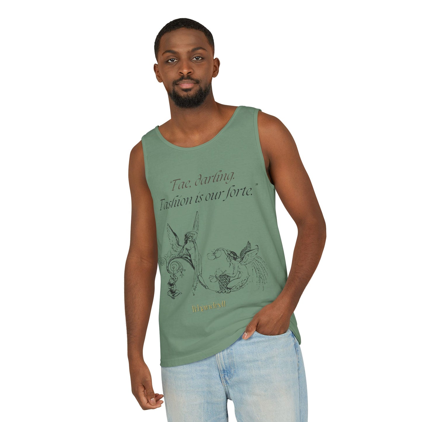 "Fae Fashion" Book Quote | Unisex Tank Top