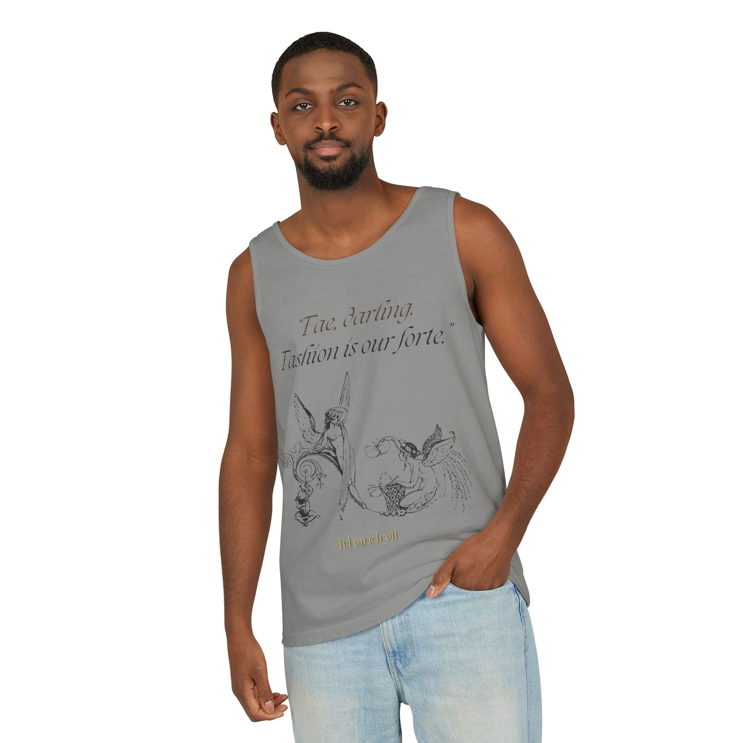 "Fae Fashion" Book Quote | Unisex Tank Top
