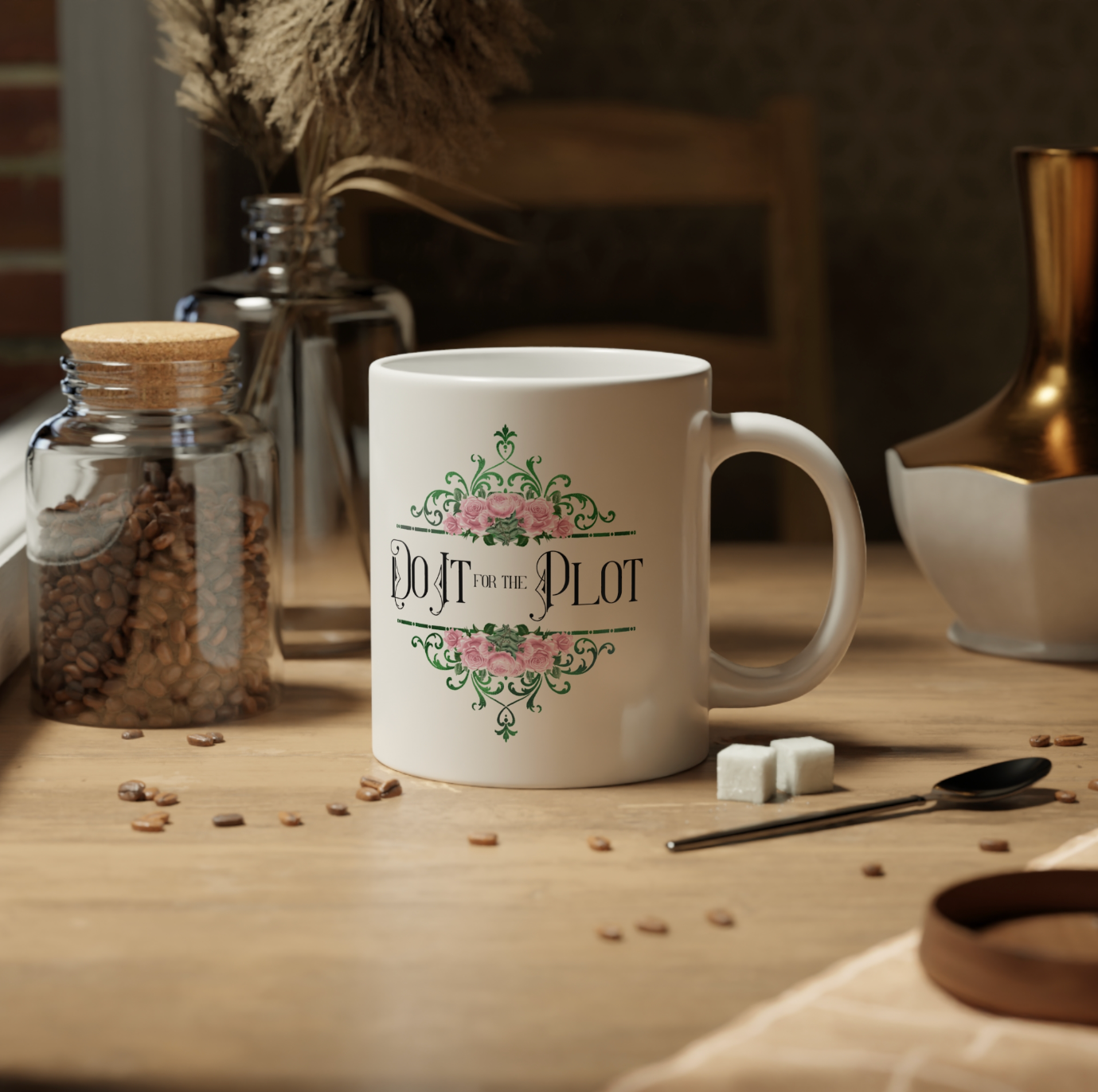"Do It For the Plot" JUMBO 20oz Mug
