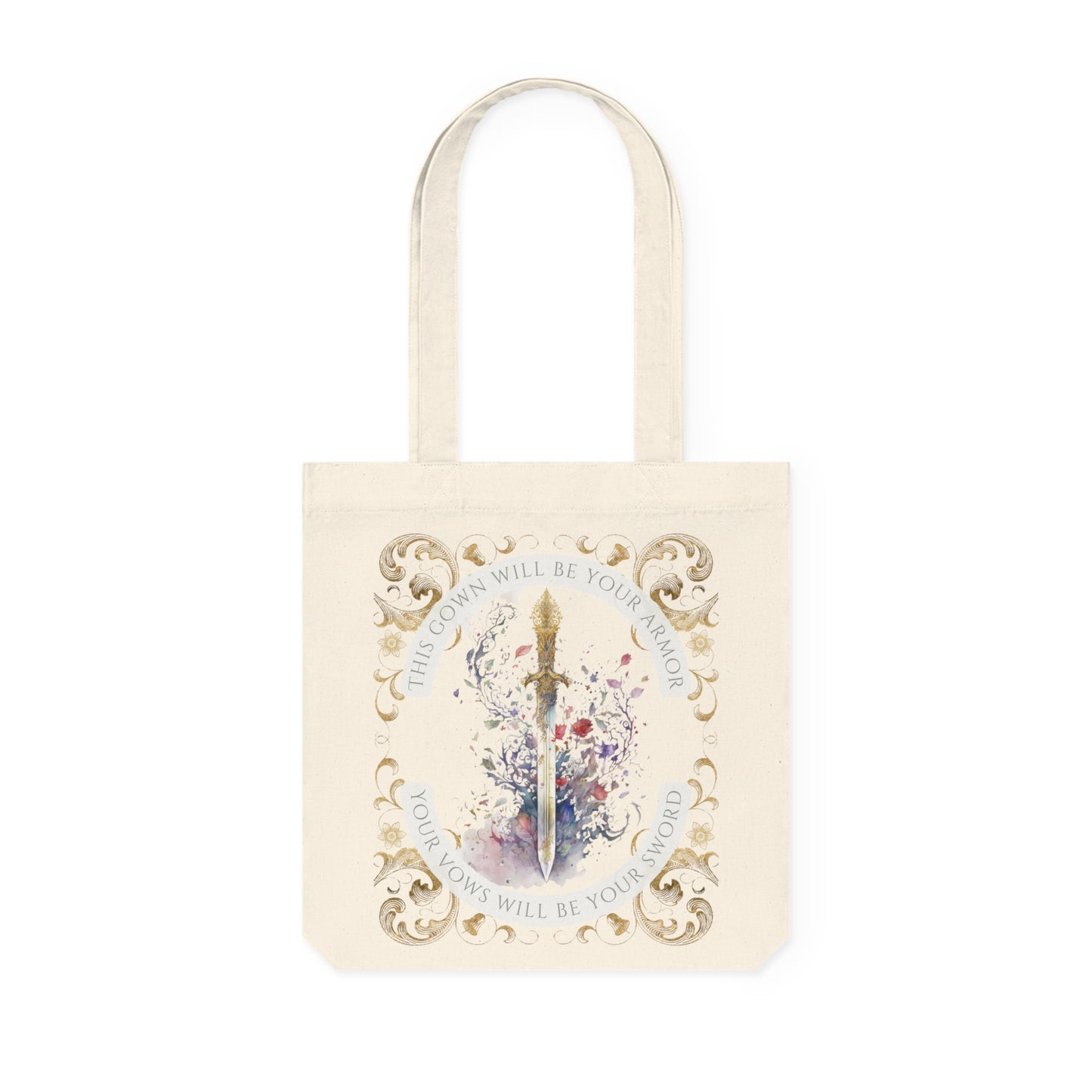 ✨Heir of Oberon✨ Book Quote Woven Tote Bag - Bookish Gift, Eco-Friendly Shopping