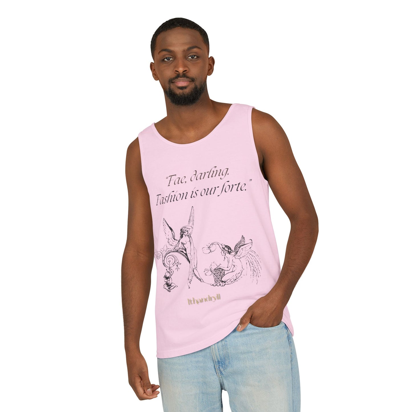 "Fae Fashion" Book Quote | Unisex Tank Top