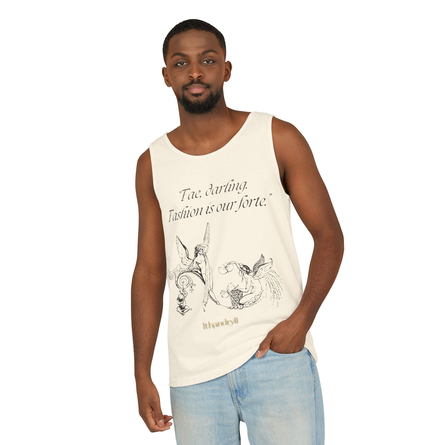 "Fae Fashion" Book Quote | Unisex Tank Top