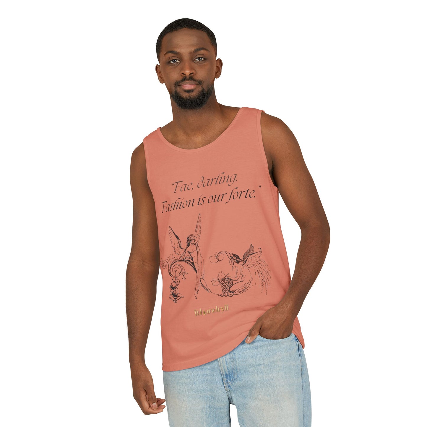 "Fae Fashion" Book Quote | Unisex Tank Top