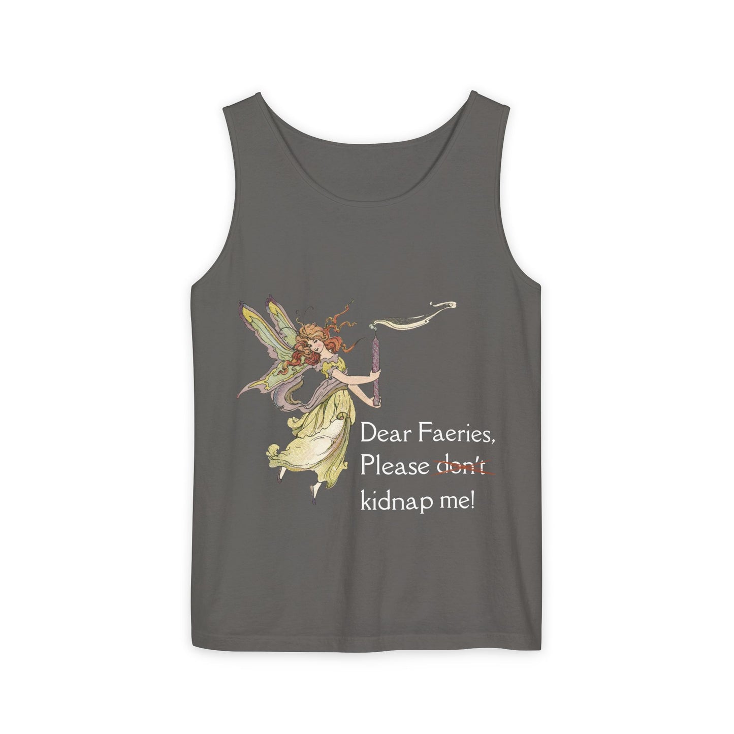 Faerie Humor Tank Top | Unisex Fairy Tale Apparel