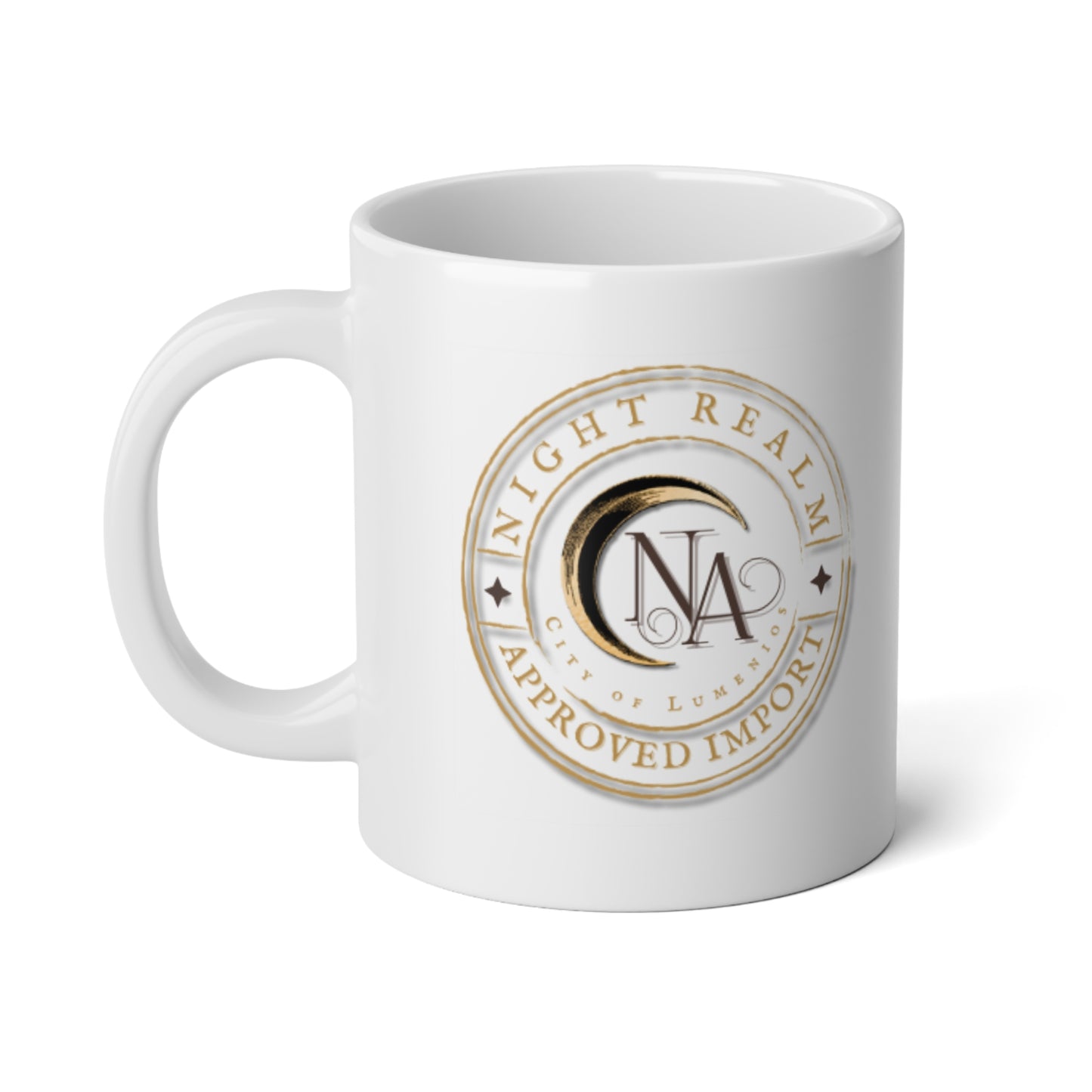 Nikki Auberkett | Cozy Jumbo Mug, 20oz - Perfect for fantasy and romantasy bookworms, coffee drinkers, and gifts