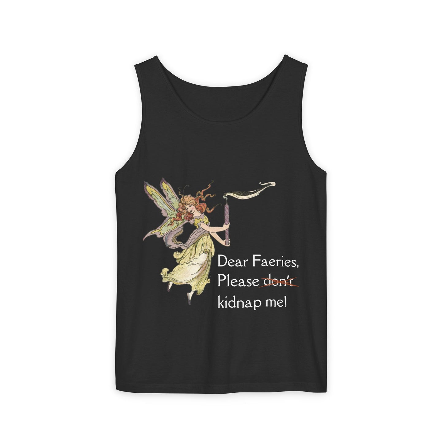 Faerie Humor Tank Top | Unisex Fairy Tale Apparel