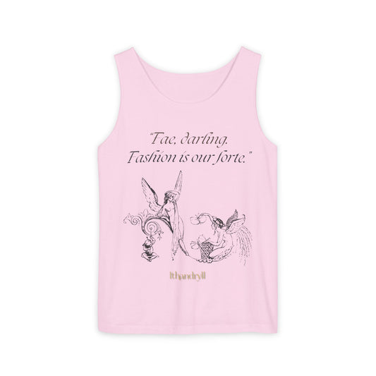 "Fae Fashion" Book Quote | Unisex Tank Top