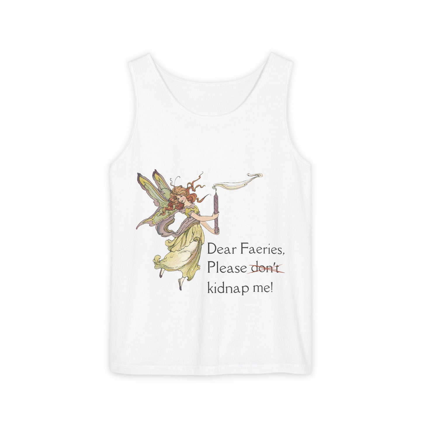 Faerie Humor Tank Top | Unisex Fairy Tale Apparel