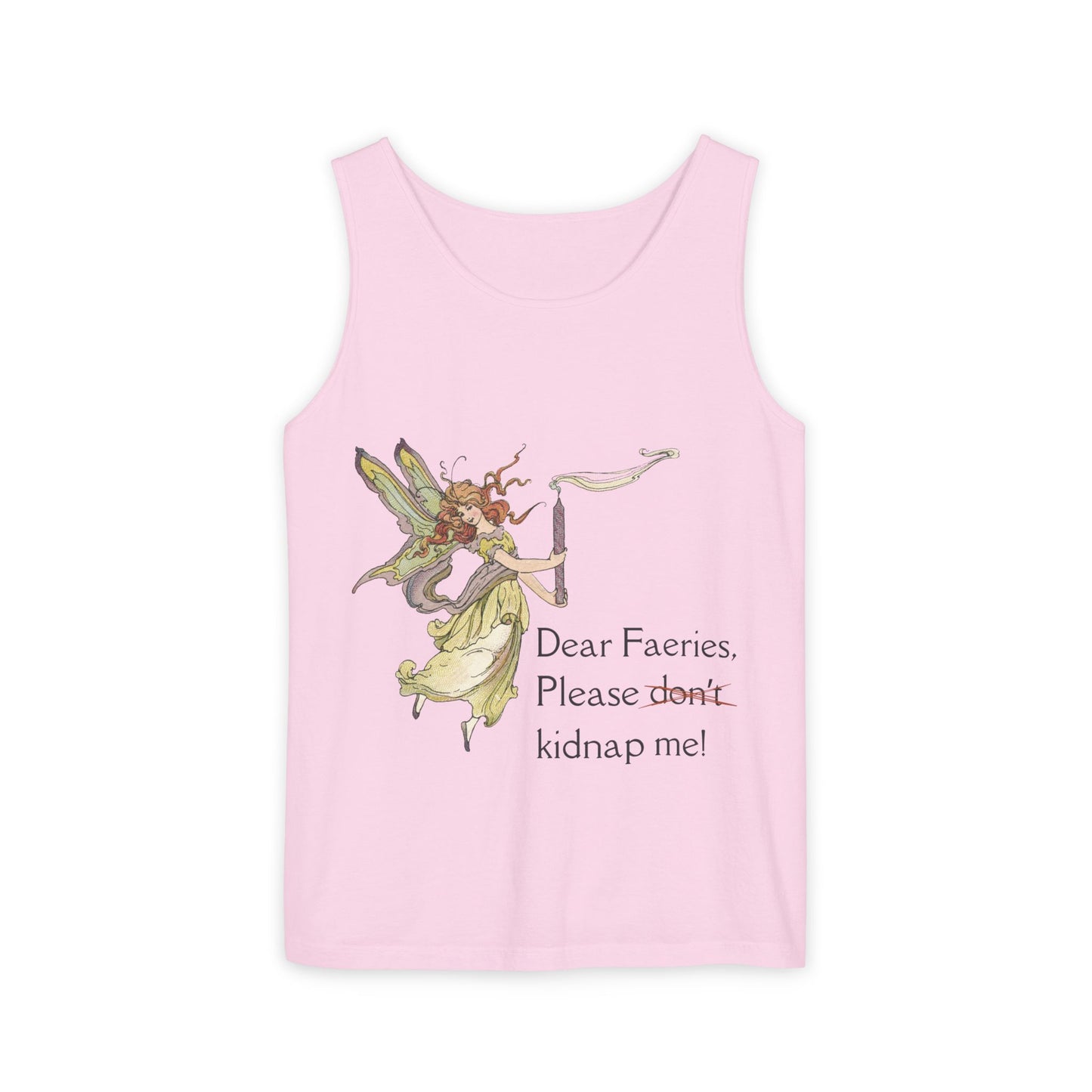 Faerie Humor Tank Top | Unisex Fairy Tale Apparel