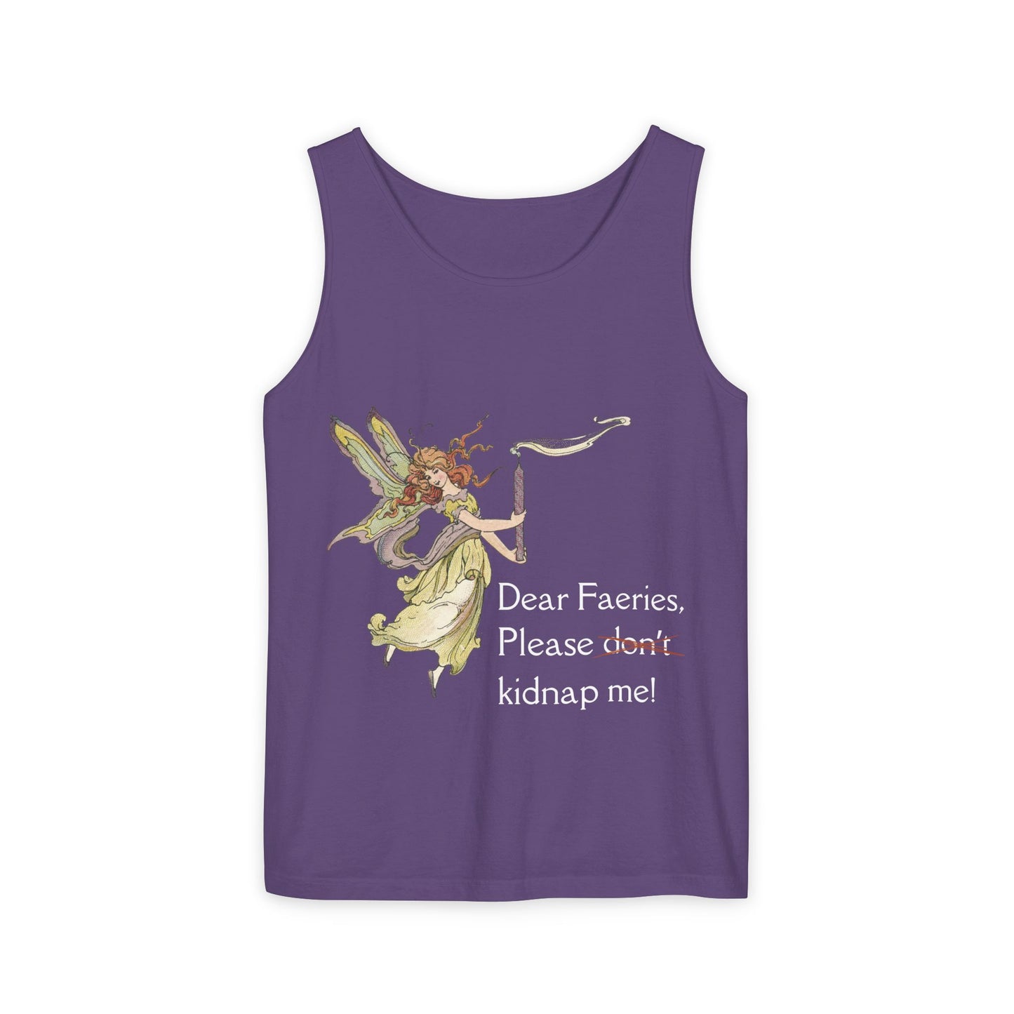 Faerie Humor Tank Top | Unisex Fairy Tale Apparel