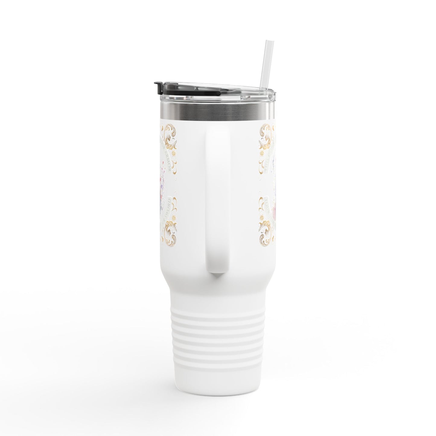 ✨Heir of Oberon✨ Book Quote | Elegant Insulated Travel Mug—40oz
