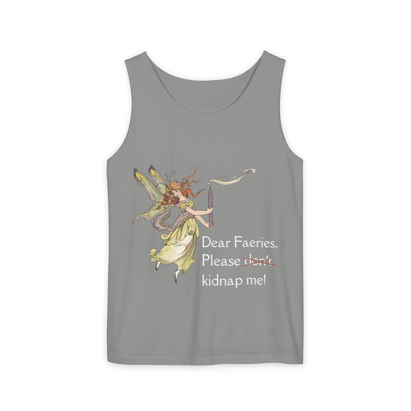 Faerie Humor Tank Top | Unisex Fairy Tale Apparel