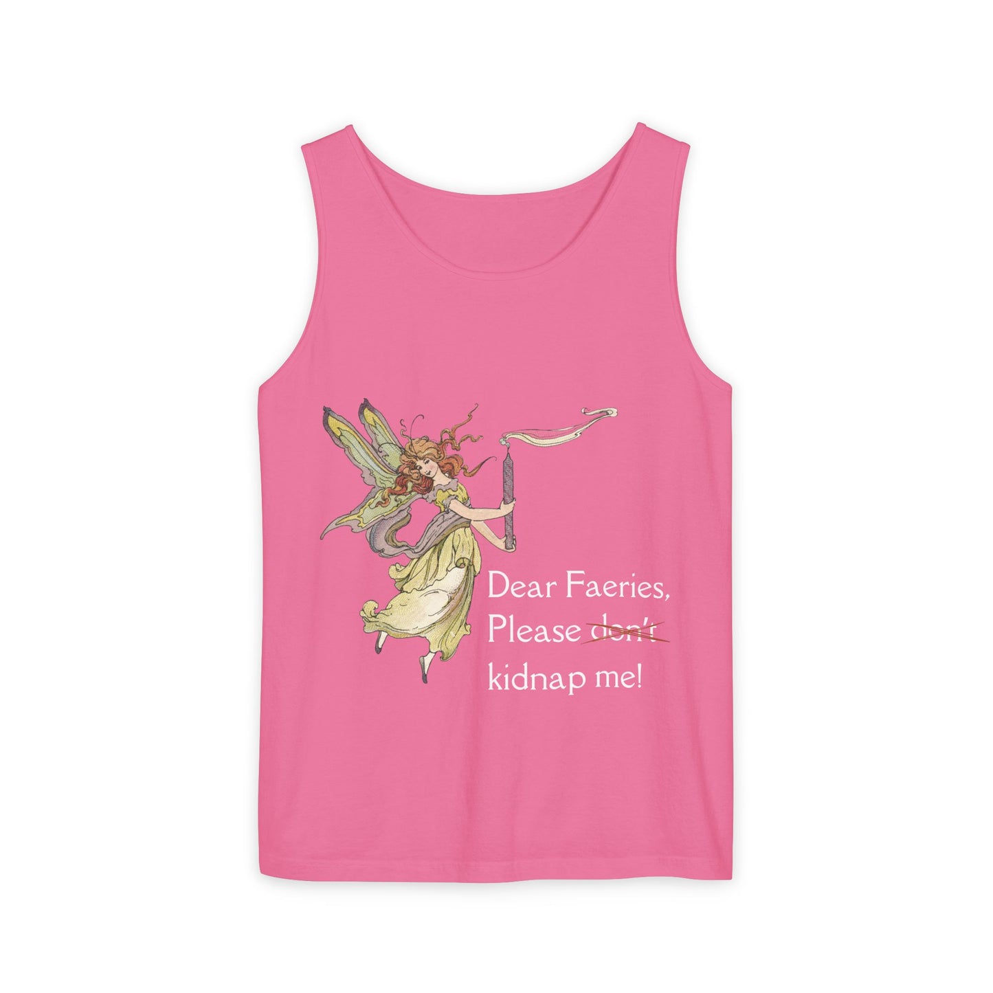 Faerie Humor Tank Top | Unisex Fairy Tale Apparel