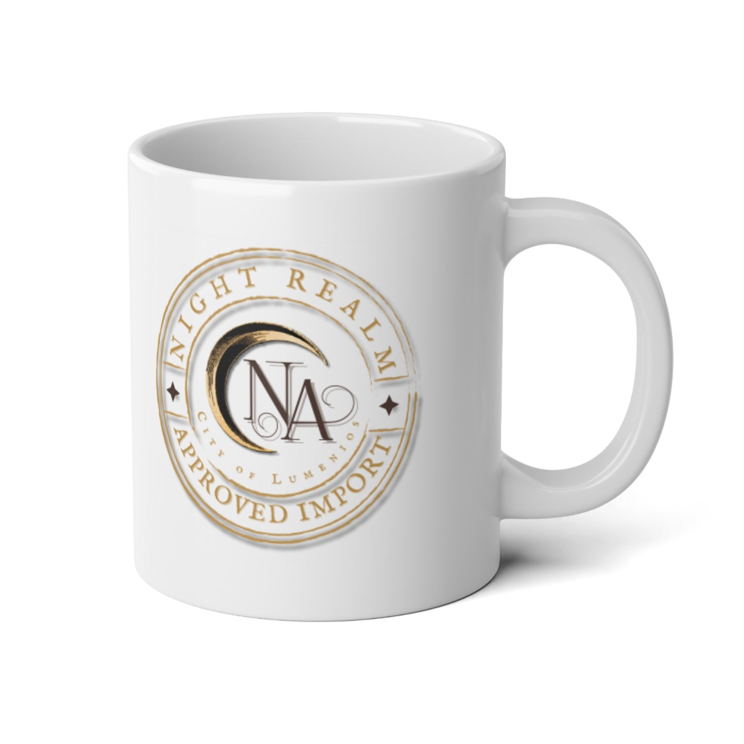 Nikki Auberkett | Cozy Jumbo Mug, 20oz - Perfect for fantasy and romantasy bookworms, coffee drinkers, and gifts